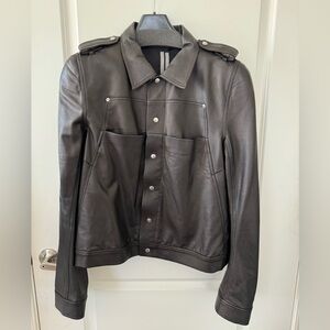Rick Owens Leather Jacket
